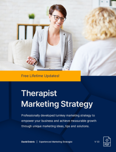 Therapist Marketing Strategy, Plan, Ideas, Tips & Solutions